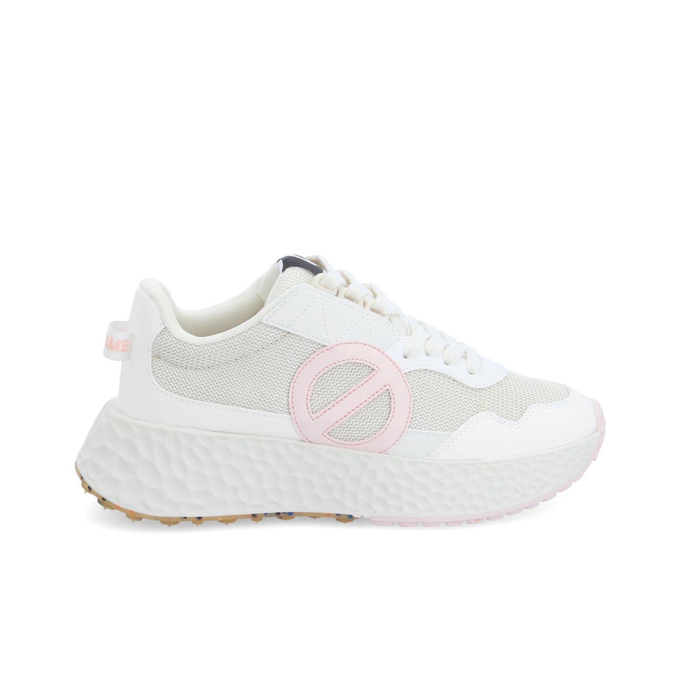 CARTER JOGGER W - DISCOLOR/KNIT - ROSE/BLEU/BLANC CASSE